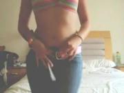she fucking made me a masturbation video for my birthday