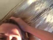 Reese Witherspoon laying on her bed, selfie vid