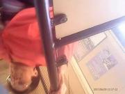 Upskirt Granny in tram! Amateur hidden cam!