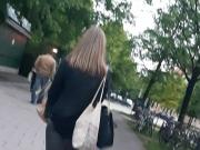 Nice German babe legs and ass