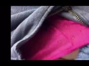 College girl plays with her pussy