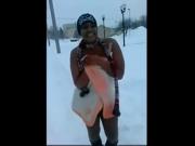 Black ASS Snow Twerk - Ameman