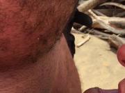 Sucking more cock in the dunes