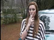 beautiful girl smoking 120&#039;s