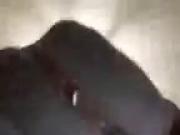 a friend with glass dildo