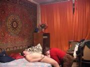 Russian mature mom and her boy! Amateur!