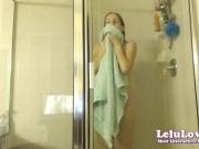 Lelu Love-WEBCAM: Sybian Riding Sneaky Orgasm Then Shower