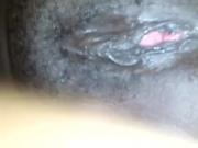 African fingering pussy for me