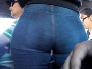 Huge ass latina bus hidden camera