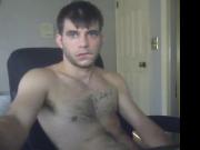 24 year old hairy amateur jerking off