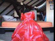 red satin dresses 01