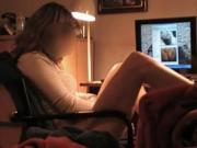 Woman Watching Porn
