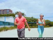 TheRealWorkout - Big Titty Teen Fucked By Trainer