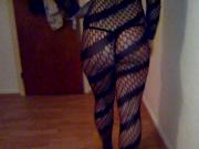 stockings catsuit model #1