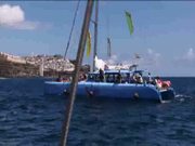 Hot and horny on a boat