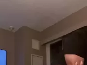 Father makes her promise not to tell mom