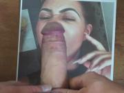 Hottest ebony mouth tribute
