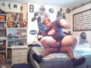 nice fat gay fucking with black guy