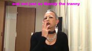 sissy faggot smoking