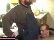 DaddyDater Cigar Daddy Bear gets his Big Cock Sucked