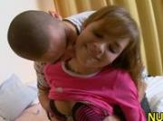 Hottie gets ass drilled