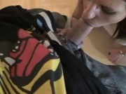 Very Hot Babe Sucking Cock