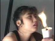 My First Attempt On BDSM Body Wax Play