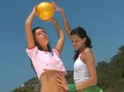 two ultra sexy lezzies before cam