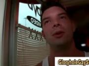 Young straight guy duped at gloryhole