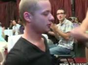 Gay gets a public facial from a stripper
