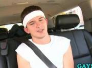 Gay stud plays with himself