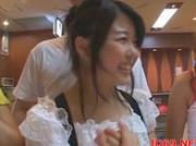 Japanese AV Model naked and taped