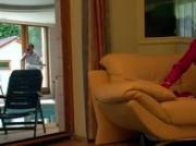 Glam femdom slut threesome oral