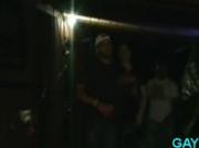 Noisy gay party at its swing