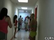 Babes undress each other