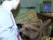 Just stare at her playing with hard cock