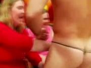 No cock goes unblown at crazy stripper party