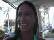 blonde & brunette lesbian