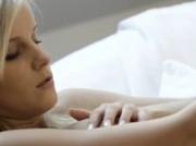 Insane blonde babe babysitter