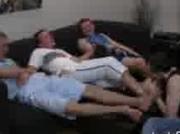 Toe Tickle Threesome HD www.LadsFeet.com