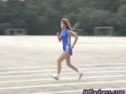 Asian amateur in nude track and field events 6 by JPflashers