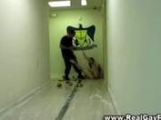 Humiliating initiation for real gays frat