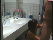 My girl freind anal in the bath room