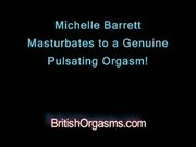 Michelle barrett's pulsating orgasm