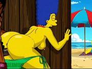 Married Housewife Loves Sucking and Fucking Big Black Cocks&period; Cartoon Parody&period; The Simpsons parody&period; Best Compilation Slut Wife