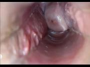 Pulsating orgasm inside vagina