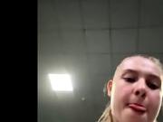 Extreme fucking with trainer in the gym