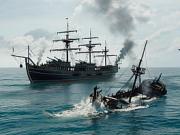 2 pirates fucked sailors after the shipwreck