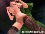 3d teen analed by an ogre!