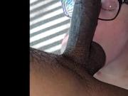 Sexy girl next door CUMS multiple times while her boyfriends away pt1